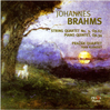 JOHANNES BRAHMS (1833-1897) - STRING QUARTET No 3 OP. 67 PIANO QUINTET OP. 34 -Ivan Klansky (piano),  Prazak Quartet
