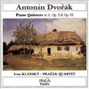 ANTONIN DVORAK (1841-1904) - PIANO QUINTETS Op.5 B 28 - Op.81 B 155 -Ivan Klansky (piano),  Prazak Quartet